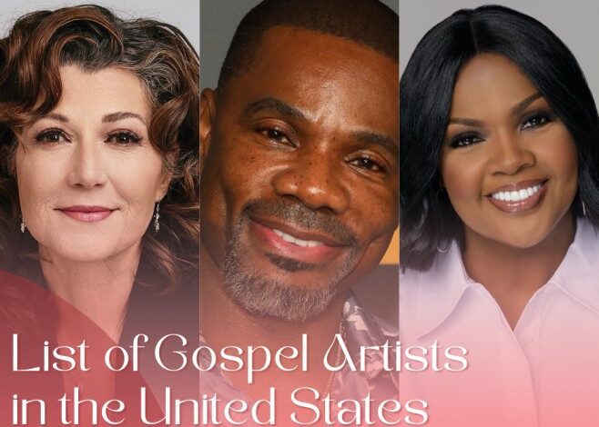 Gospel Artists in the United States